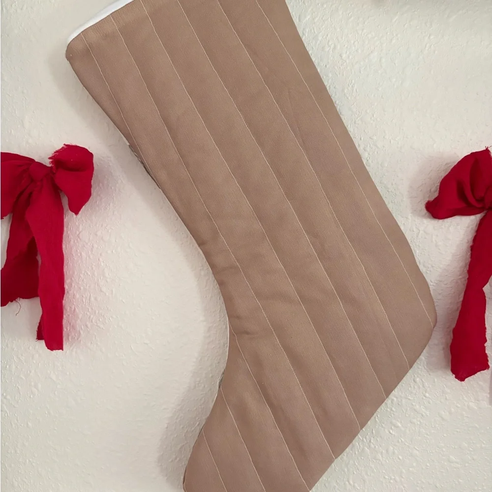 Patchwork Holiday Stocking - Picture 3 of 3